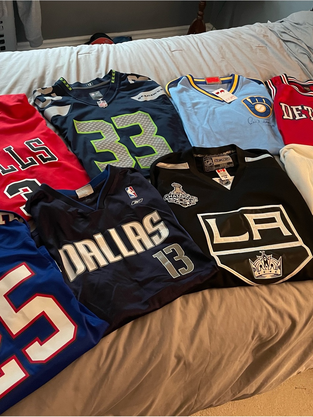 Sports jersey bundle
